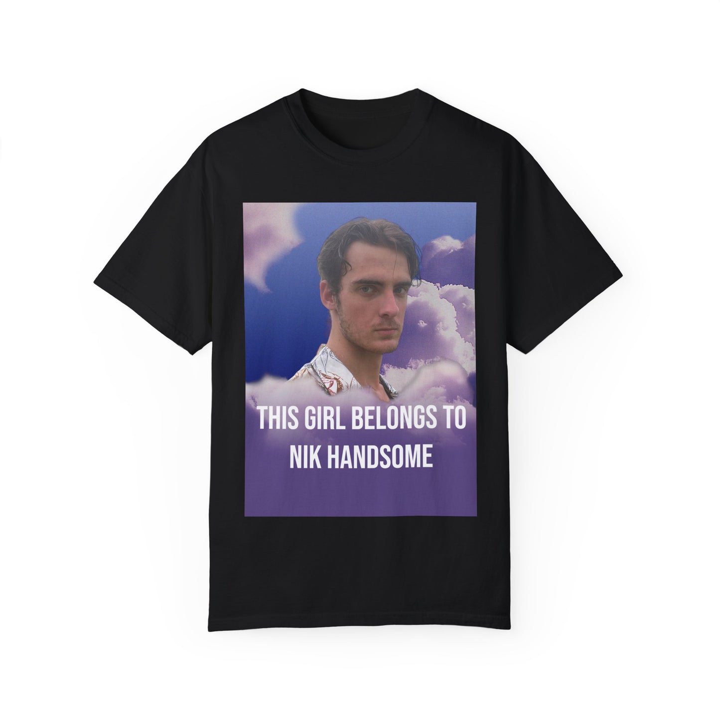 เสื้อยืด 'This Girl Belongs to Nik Handsome'