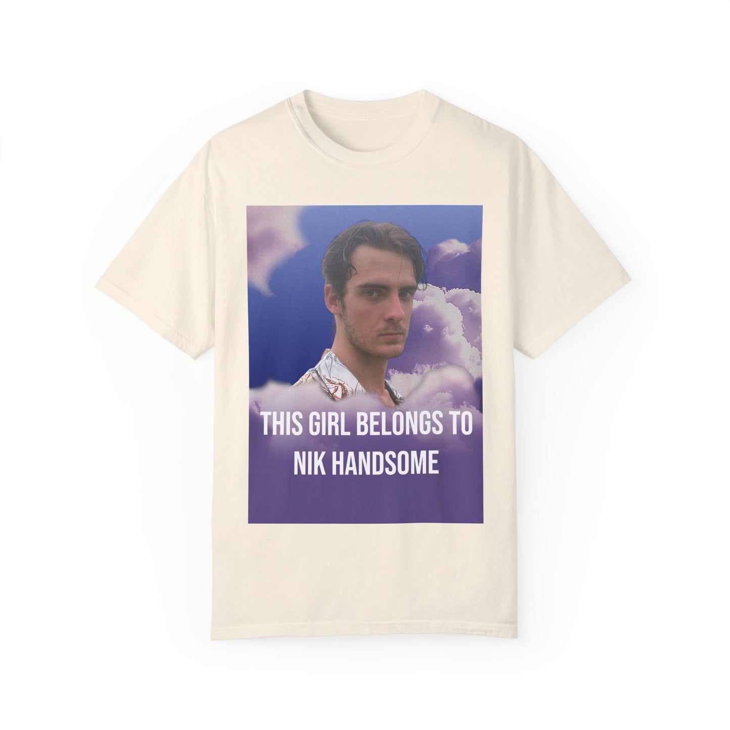 เสื้อยืด 'This Girl Belongs to Nik Handsome'